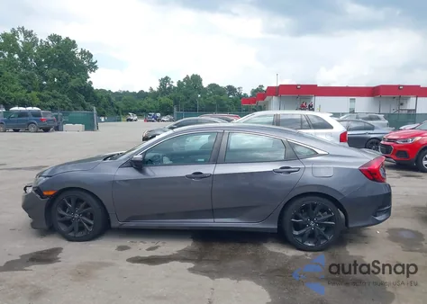 2021 Honda Civic Sport z USA, uszkodzony, nr VIN 19XFC2F89ME001901